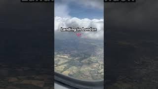 Landing in London (without my umbrella) #shorts #travel