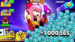 ️COMPLETE 1 MILLION CREDITS!!!|FREE GIFTS BRAWL STARS/Concept