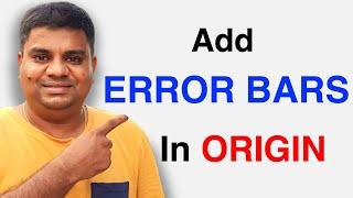 How to Show Error Bar in Origin