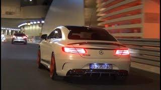 STRAIGHT PIPED Mercedes S63 AMG Coupe BRUTAL SOUND