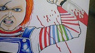 How To Draw A Chucky Art Print