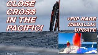 Vendée Globe Sunday Morning Update - Close Cross in the Pacific!