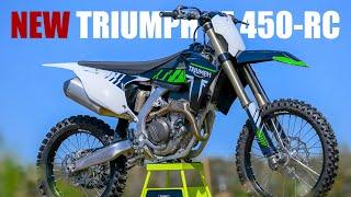 2025 Triumph TF 450-RC FIRST LOOK - New Motocross Bike