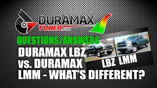 Duramax LBZ & LMM - WHAT'S THE DIFFERENCE? by Duramaxtuner.COM