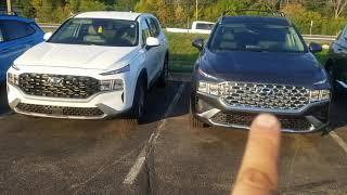 2022 Hyundai Santa fe se and sel