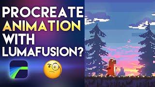 Can I Use Procreate ANIMATION with LumaFusion??