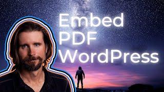 How to Embed PDF in Your WordPress Website Without Extra Plugins