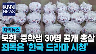 북한서 30명 공개 처형…한국 드라마 본 죄 / KNN