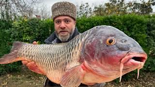 Recipe For The GIANT Fish Baked with Nuts Inside! A Luscious Dish