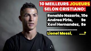 Cristiano Ronaldo dévoile les 10 meilleurs joueurs du monde selon lui…Messi est présent