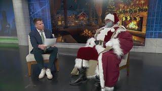 Santa answers viewer questions ahead of his global journey