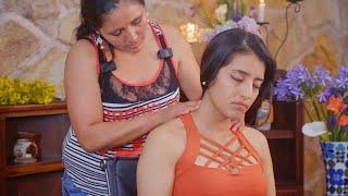 Doña Esperanza's soft whispering ASMR relaxation massage & energy healing to help you sleep