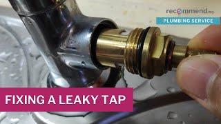 How to fix a leaking kitchen tap