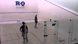 Bermuda R&Q Legends of Squash 2016 John White vs Jonathon Power G2