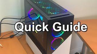 How to Install More Fans to a Prebuilt Gaming PC (Specifically the CyberpowerPC Gamer Supreme)