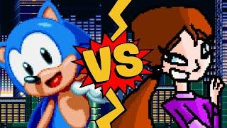 M.U.G.E.N. Battles | Sonic Mania vs Abby Archer