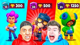 WER schafft MEHR POKALE in 30 MINUTEN (Push Battle) in Brawl Stars!