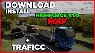 DOWNLOAD & INSTALL HIGHFORCE MAP WITH TRAFFIC ASSETTO CORSA (FULL GUIDE)