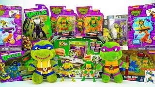 Teenage Mutant Ninja Turtles Unboxing | Leo and Shredder Battle Toys, Donatello Skateboard | ASMR