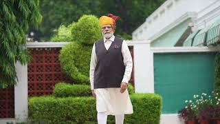 PM Modi leaves his residence Lok Kalyan Marg for Red Fort on the Independence Day 2023