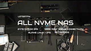 AR900I All NVME NAS Build - Alpine Linux and ZFS