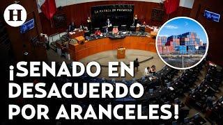 ¡Aranceles de Trump dividen al Senado! Legisladores no coinciden con el plan de Claudia Sheinbaum