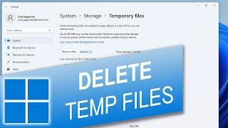 How to Delete Temporary Files in Windows