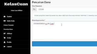 Tutorial Pencairan Komisi: Langkah Mudah di Kelas Cuan