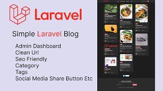 Full Complete Blog Project Using Laravel