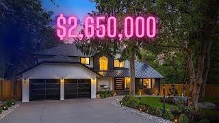 Touring a $2,650,000 fully renovated Bellevue, WA Luxury house