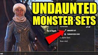 How to Get Undaunted Skill Line and Monster Sets in Elder Scrolls Online