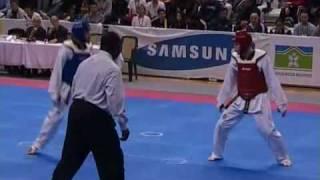 European Taekwondo Qualification Tournament for Beijing Olympic Games Istanbul Male -68 kg Albania vs Irelansd Round 2