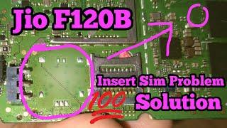 #JIO F120B INSERT SIM PROBLEM SOLUTION/100% PROBLEM SOLVING SOLUTION