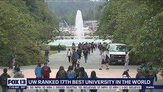 University of Washington ranks 17th best university in the world | FOX 13 Seattle