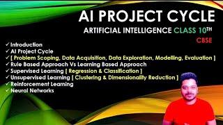 AI Project Cycle | Full Chapter | Artificial intelligence Class 10th