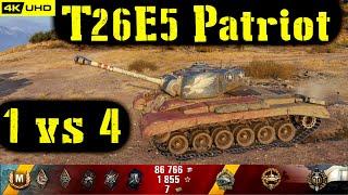 World of Tanks T26E5 Patriot Replay - 8 Kills 4.5K DMG(Patch 1.6.1)