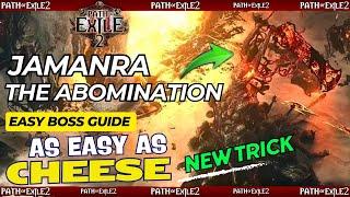 Path of Exile 2 - How to EASILY Beat Jamanra the Abomination with a New Trick