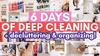 EXTREME DEEP CLEANING MARATHON | 2021 Spring Cleaning Motivation | Satisfying Speed Cleaning