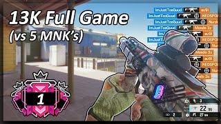 13-4 Destroying a CHAMPION MnK Stack As a Controller - Full Game - Rainbow Six Siege