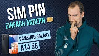 Samsung Galaxy A14 - SIM-PIN ändern •  •  •  • Anleitung | Tutorial