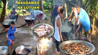 MAGDAMAG NA LUTUAN KAMBING AT BABOY para sa FIESTA.ROSARIO BATANGAS.