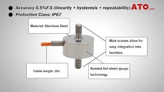 Universal Miniature Compression & Tension Load Cell