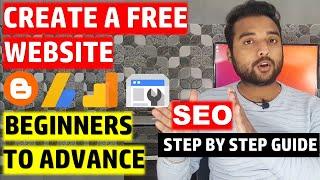 Create a Free Website on Blogger from Beginner to Advance in Hindi (Full Tutorial For Beginners )