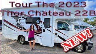 Tour the NEW 2023 Thor Chateau 22B C-Class RV built on the Ford Chassis