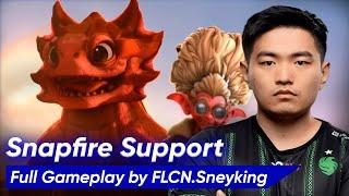 Sneyking SNAPFIRE SUPPORT 5 POS | Dota 2 7.35d Pro Gameplay