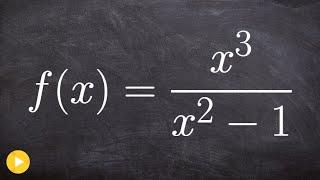 Finding the Slant Asymptote