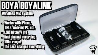 BOYA BOYALINK Wireless Mic system.  Can replace all your other mic's!