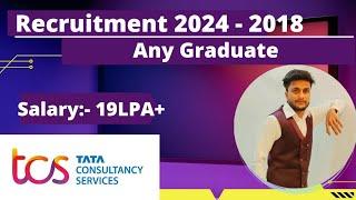 TCS Mass Hiring For 2024 2023 2022 2021 2020 2019 2018 Batch | TCS NQT Recruitment 2023 | TCS Off