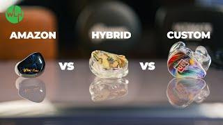 IN-EAR Monitor Showdown | Custom vs Hybrid vs vs Amazon IEMs