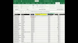 Find duplicate values using IF condition in Excel